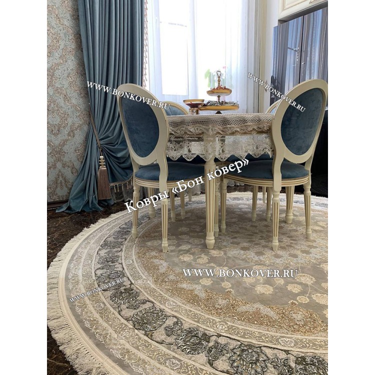 Иранский Круглый Ковер Для Гостиной Арт 30239